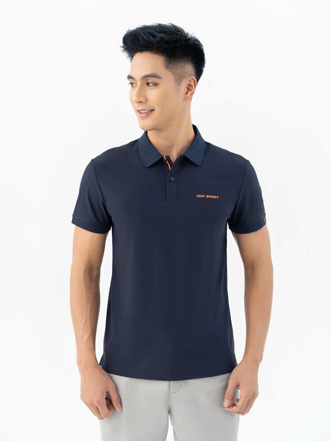 เสื้อโปโลกีฬาผู้ชาย Airycool มิกซ์ขอบ SAM5039 - YODY Thailand